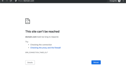 Cara Mengatasi ERR_CONNECTION_TIMED_OUT