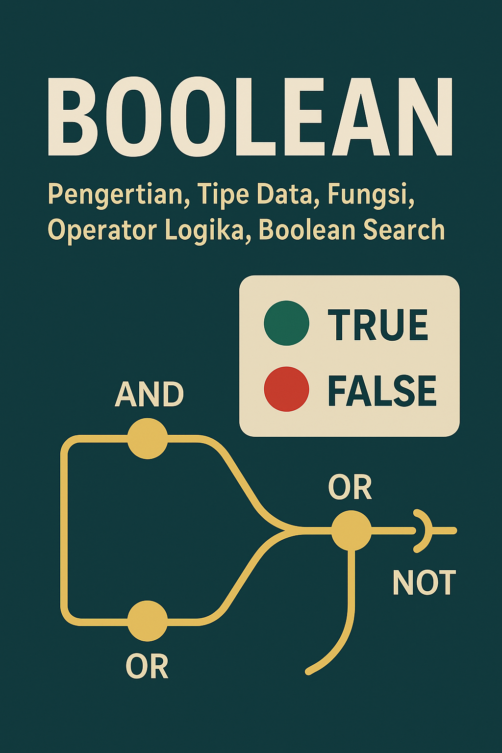 Boolean: Pengertian, Fungsi, dan Contoh Lengkap dalam Pemrograman