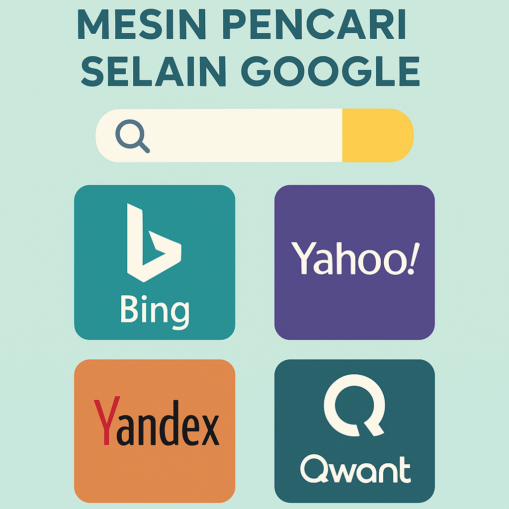 Mesin Pencari Selain Google: Mempelajari Jenis Aplikasi Search Engine yang Sangat Canggih Mesin Pencari Selain Google: Mempelajari Jenis Aplikasi Search Engine yang Sangat Canggih